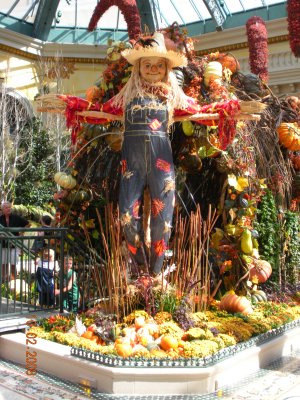 Bellagio's fall atrium display