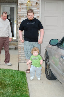 Nathan, Matt (Dad) and Great Grandpa Dale