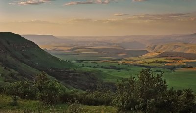 view from transvaal into natal