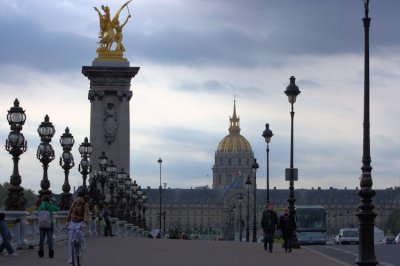 Pont Alexandre III and   Les Invalides