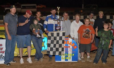 Pro stock winner Robert Tressler