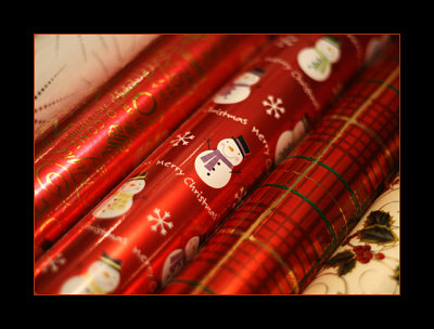 Christmas wrapping