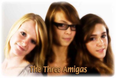 Lara Anne en Danielle - the three AMIGAS