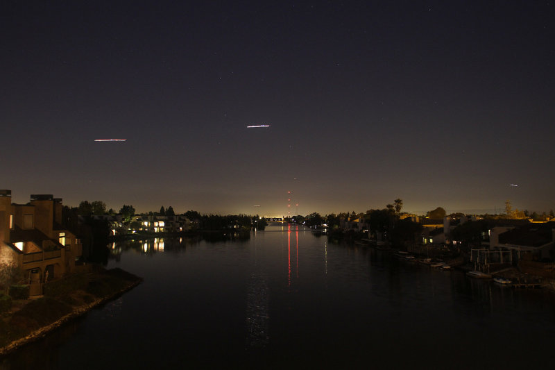 The Lagoon At Night