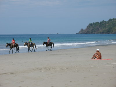 Horseback Riding on the Beach in Manuel Antonio
