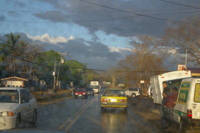 Alajuela Road after the Rain
