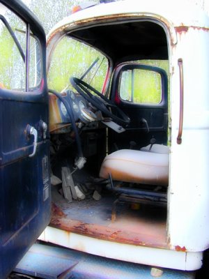 Old White Truck Cab.tif