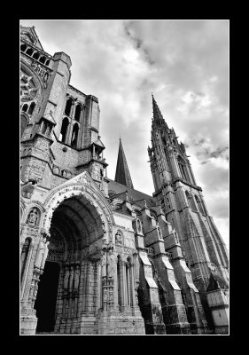 Cathedrale de Chartres (EPO_9077_bw)