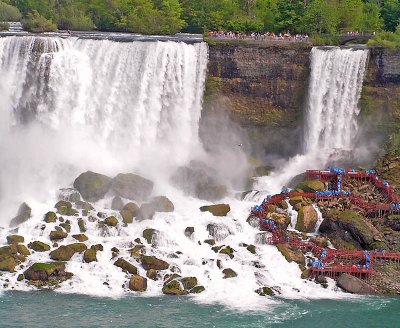 Niagara American & Bridal Veil Falls