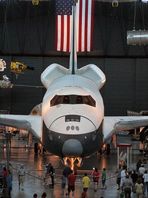 The space shuttle Enterprise