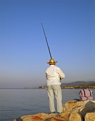 Fishing in Altinoluk