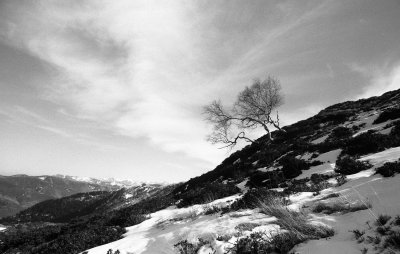 Cretes Peyresourde et montagne d'Espiau