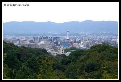 The view from Kiyomizu-dera