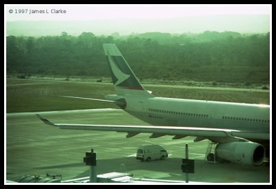 Cathay A330 tail