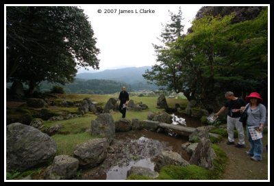 Looking at the Rock Garden