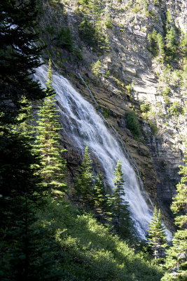 On trail to Bertha Lake