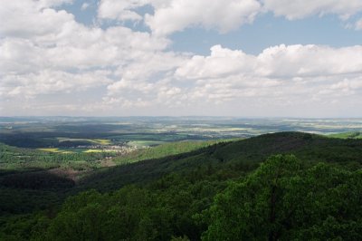 Killts a kiltbll - View from the lookout-tower 01