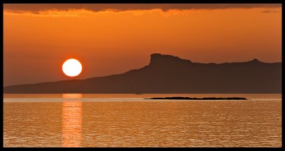 Isle of Eigg - Sunset