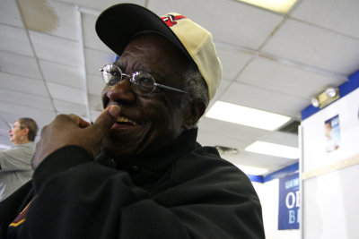 Eddie Hooker, 74 year-old volunteer