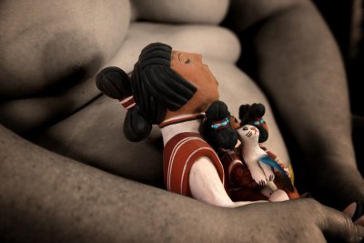 Winter Woman Storyteller