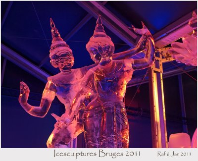 Icesculptures Bruges 2011