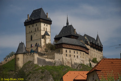 The castle in Karl�tejn