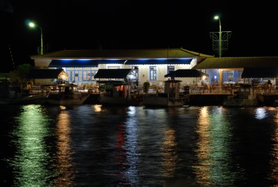 night on the pier