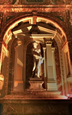 Statue in Banquet Hall