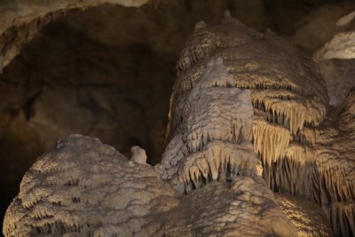 stalagmites