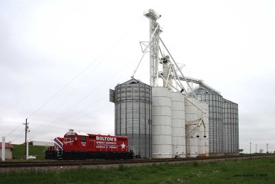 Harrold - Boltons Crown Quality Grain Elevator - MP 148.1 - Red River Valley subdivision.