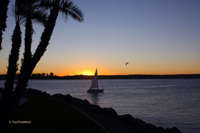 San Diego Harbor Sunset