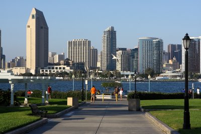 San Diego Downtown from Coronado