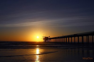 Sunset at La Jolla Beach 1