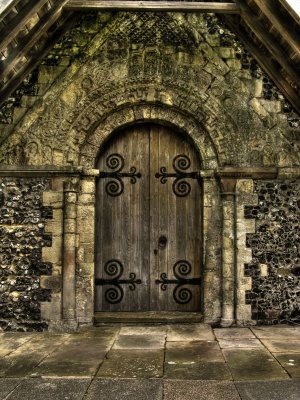 norman doorway - st margaret's of antioch