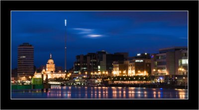 Dublin City Night View