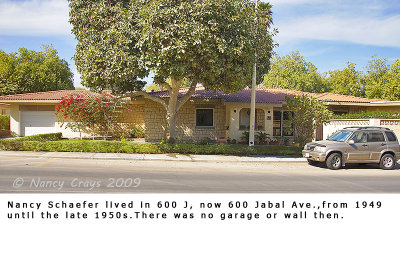 The Schaefer's First House at 600 J, Dhahran