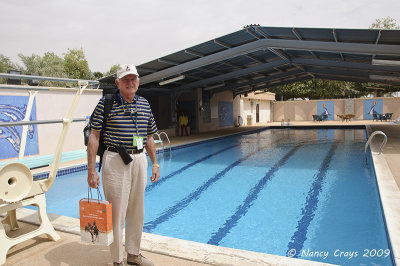 Bill Crays at Abqaiq pool