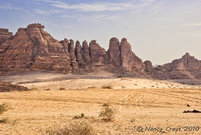 Jebels in Al-Ula Area