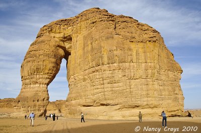 Elephant Rock in Al-Ula Area