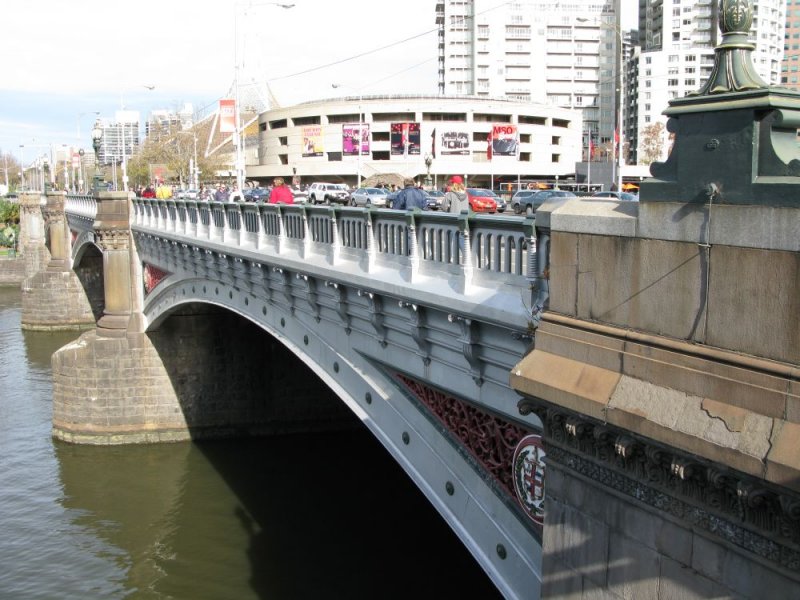 Bridge across Yarra River