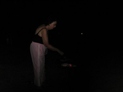 Cooking in the dark