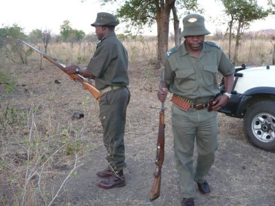 Kruger Rangers were guides