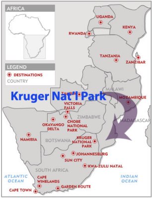 Kruger Park Location