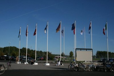 SVERAKs flag among the others