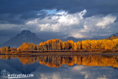Stormy at Oxbow Bend