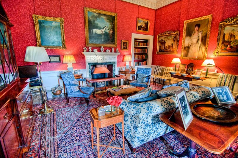 Sitting room, Stourhead, Wiltshire