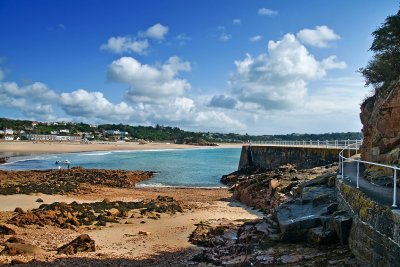 St. Brelades Bay and jetty, Jersey (3144)