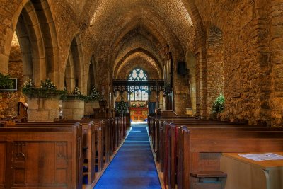 Church interiors