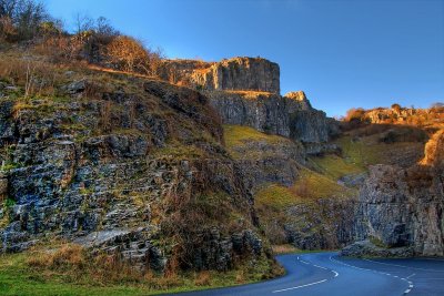 Double bend, Cheddar Gorge, Somerset
