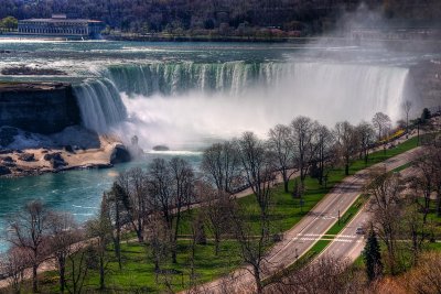 Horseshoe Falls from the Skywheel, Niagara